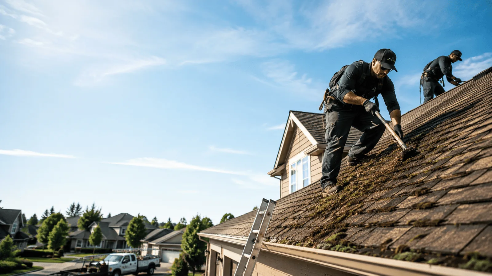 Roof Moss Removal in Rousseau, KY near me